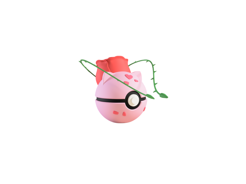 #0001 Pokeball de Bulbasaur