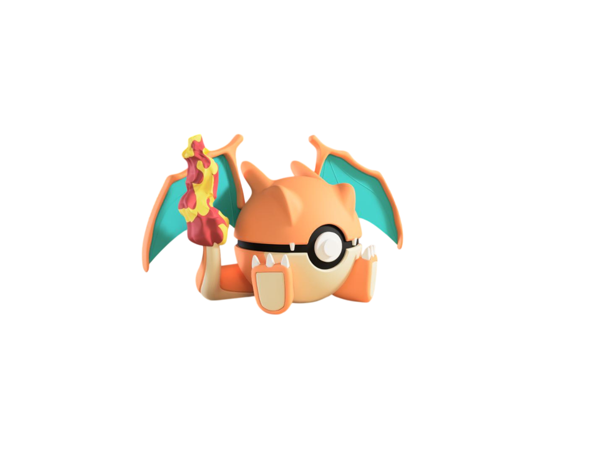 #0006 Pokeball de Charizard
